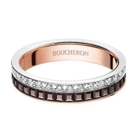 Boucheron宝诗龙 Quatre Classique系列戒指 镶33颗圆形钻石