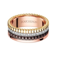 Boucheron宝诗龙 Quatre Classique戒指 小型款 镶33颗钻石