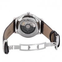 Tissot天梭俊雅系列皮带黑盘80机芯机械男士腕表