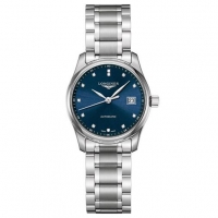 Longines浪琴官方正品名匠系列瑞士机械手表钻石时标女士腕表