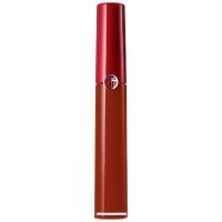 阿玛尼传奇红管臻致丝绒哑光唇釉 206 陶木红棕